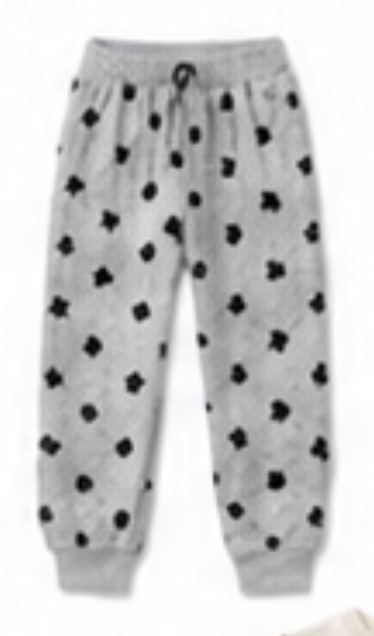 Star print jogger sweatpants